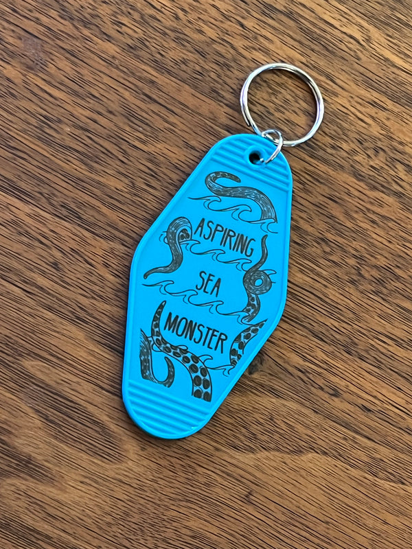 Aspiring Sea Monster | Motel Keychain