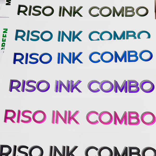 Risograph 2 Color Combo: The Color Sets